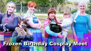 Frozen Birthday Cosplay Meet! - Crashing TWO birthdays in one!