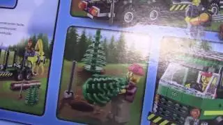Unboxing Lego Logging Truck 60059