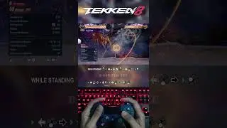 Patch 1.09.01 Jin Kazama's optimal combo. #tekken #tekken8 #tekkencombo #fightinggames #gaming #jin