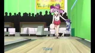 Yuru Yuri Season 2 - Witch Girl Mirakurun and Rivalrun go bowling