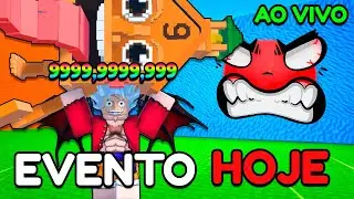 EVENTO FUJA do TSUNAMI para BRAINROTS HOJE!! AO VIVO SHIROU