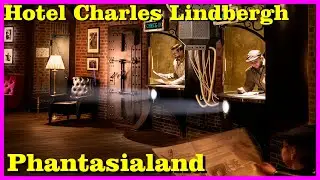 Hotel Charles Lindbergh in Rookburgh at Phantasialand Germany View and Entrance