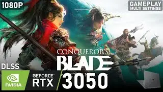 Conqueror's Blade | Ноутбук RTX 3050 | 5600H | 2x8 ГБ | Настройки игрового процесса
