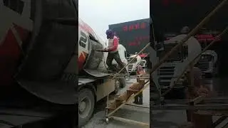 Why Cement Mixer Trucks Sometimes Dump Their Load on the Road #learnerbytes