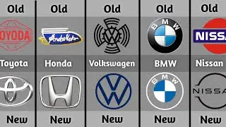 Top Car Logos Old vs New 🚘 (Shocking Changes 😲) #carlogos