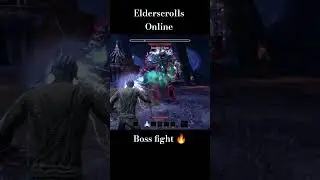 Boss fight elderscrolls online fantasy rpg open world game #elderscrolls #elderscrollsonline #shorts