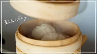 夫婦ふたりの、とある休日。作って食べて、平穏な１日｜米粉の手作り肉まん・イチゴ大福と二重焼き・当番制のカレンダー作り・夫のひじき｜30代夫婦｜暮らしのvlog