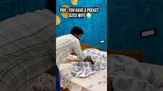 POV: You Have a Pocket-Sized Wife 😂❤️ | Couple Trend Shorts