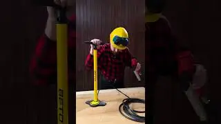 Butch Testing Cool Pneumatic Nail Gun! 🔫
