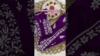 Authentic chikan handwork kurta dhotiset#trending #beautiful #authentic #chikankari #black #fashion