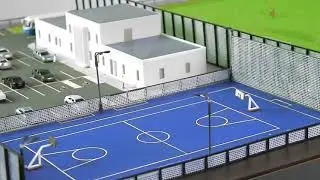 Maqueta Centro Deportivo