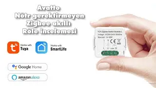 Avatto nötr gerektirmeyen zigbee akıllı röle incelemesi