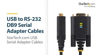 Последовательные кабели-адаптеры USB &mdash; RS-232 DB9 | StarTech.com