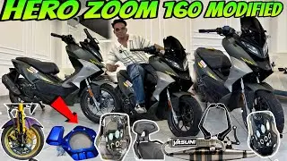  Hero Xoom 160 Modifications Accessories 