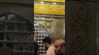 من داخل مقام سيدنا الحسين