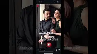 Halil İbrahim Ceyhan ve Hande Subaşı Hello dergisine kapak oldu