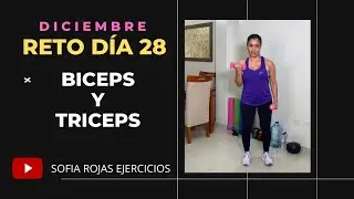 ¡RETO DE LOS 60 DÍAS!, RETO DÍA 28: BICEPS Y TRICEPS