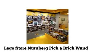 Lego Store N&uuml;rnberg Pick a Brick Wand Februar 2023