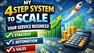 the 4 step system to scale your service base business