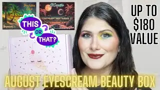 EYESCREAM BEAUTY BOX FEAT. GOURMADE GIRLS X LADYBUG GLOW | UNBOXING & TRY ON | AUGUST 2024