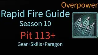 Rapid Fire Build Guide Season 10 Rogue Diablo 4