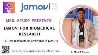 3. How to transform a variable in JAMOVI