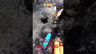 Opencast mining blasting #miningsurveyorvishal