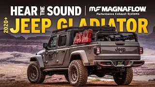 2020-2023 Jeep Gladiator Exhaust Sound Clip | MagnaFlow Overland Series #19621