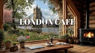 Cozy Fireplace Jazz | Relaxing Smooth Jazz Music for Cafe, Study & Chill Vibes