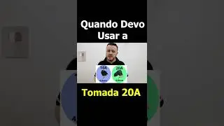 Quando Devemos Usar Tomadas de 20A? 🔌🔌🔌. Tomada do Novo Padr&atilde;o.