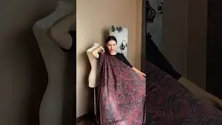 Шью платье из шёлка. Инст: @khrisanova_ya # #sewing #шью_сама #шитьеикрой #fashion #outfit #sew