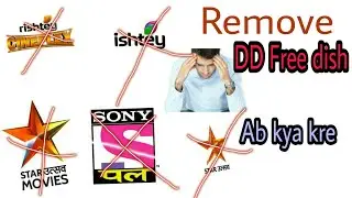 Bed news dd free dish channles remove new ad zing