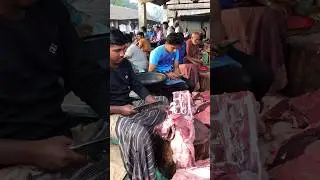 Fresh Meat Market and Beef Cutting video #trending #shorts #knifeskills #meatcutter #best #beef