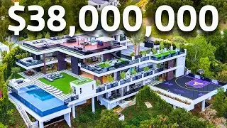 Inside a $38,000,000 Mega Mansion in Los Angeles, California | Luxury Home Tour