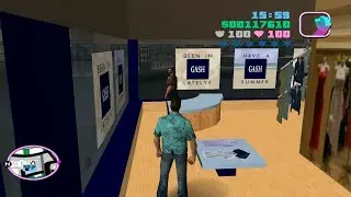 GTA Vice City - How to rob the Gash in North Point Mall at the beginning of the game