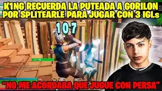 K1NG RECUERDA LA PVT3ADA DE SEEYUN A GORILON POR SPLITEAR A K1NG POR JUGAR CON 3 IGLs