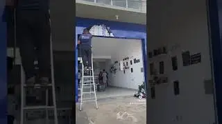 Fachada feita em menos de um dia❗