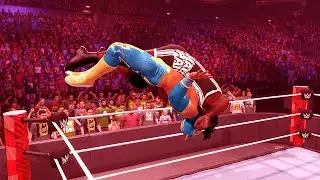 FULL MATCH - Sin Cara vs. Mark Henry WWE SMACKDOWN - PS5™ 4K60 WWE 2K25