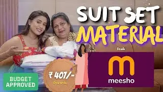 Suit *FABRIC* from Meesho | All types of Suit Fabric | Honest Review | Budget friendly | gimaashi