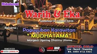 🔴  LIVE KARAWITAN MUDHATAMA //WEDDING  