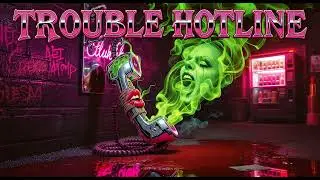 Trouble Hotline | Sleaze Metal Anthem 2025 &ndash; Glam Rock Revival 🎸🔥