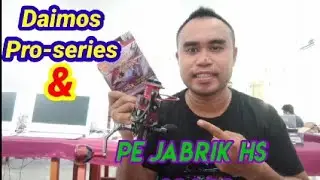 Reel DAIDO DAIMOS Pro-Series 4000 dan Benang PE Jabrik-HS 32 lbs