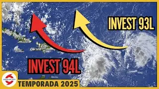 93L y 94L podr&iacute;an convertirse en la tormenta tropical Humberto y tormenta tropical Imelda.