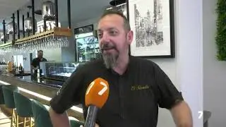 Bares y terrazas vac&iacute;os en el puente de la Regi&oacute;n