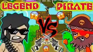 DA2 | Mini Militia | Video Of Legend Vs Pirate Outfit | @SupremeGaming588 #op #viral #montage 😉🔥⚡😈