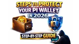 Latest Pi Network Wallet Security Update 2026 | How to Protect your Pi Wallet from Pi Coin Theft.