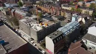 98 Wohnungen, Hopfenstr./Lerchenstr., Kiel - 10. Rundflug