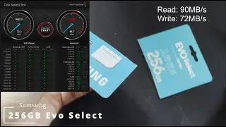 Samsung Evo Select 256GB [speed test]