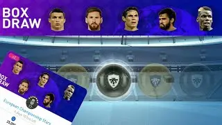 European Championship Stars BOX DRAW PES2019 Mobile