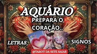 💕AQUÁRIO💞EM POUCOS DIAS ALGUÉM VAI TE PROCURAR...PREPARA O CORAÇÃO...